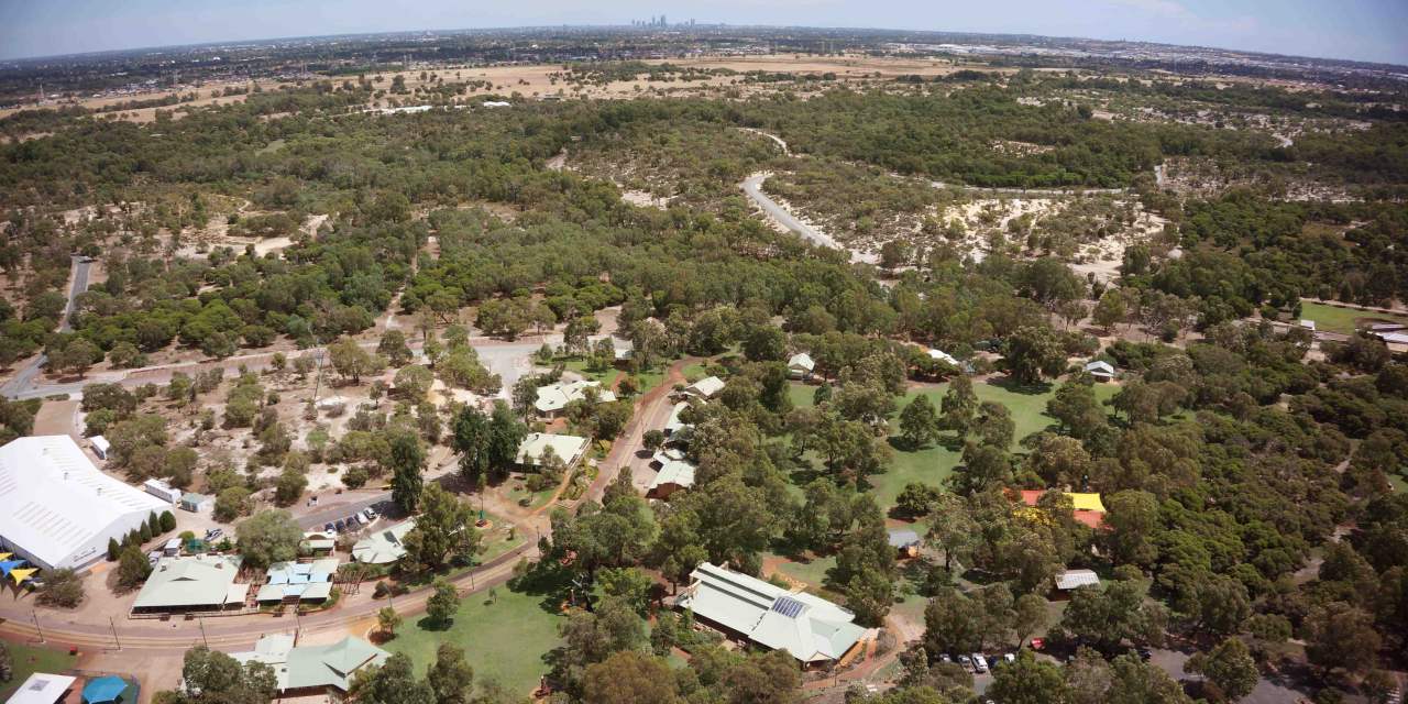 Whiteman Park Village aerial WEB