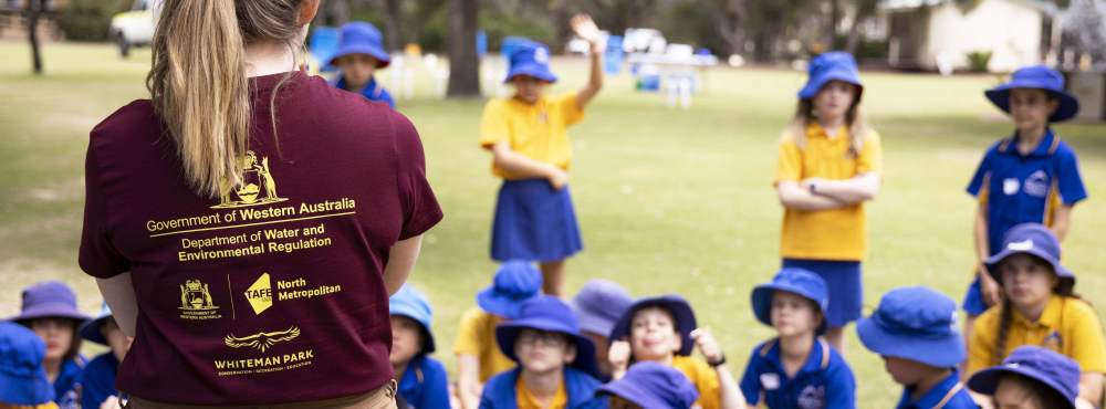 Whiteman Park CGF2021 Presenter t shirt logos