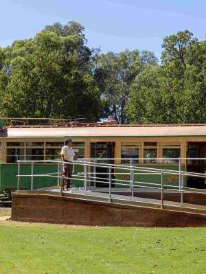 Whiteman Park accessible tram stop WEB